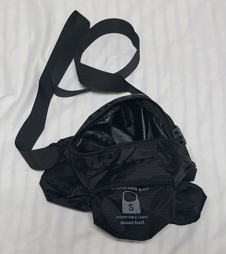 몽벨 초경량 크로스백 / 메신저 백 45cm ( 새상품 )--5