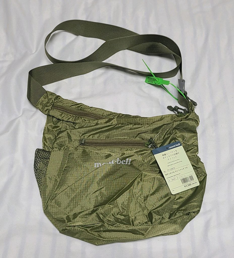 몽벨 초경량 크로스백 / 메신저 백 45cm ( 새상품 )--6