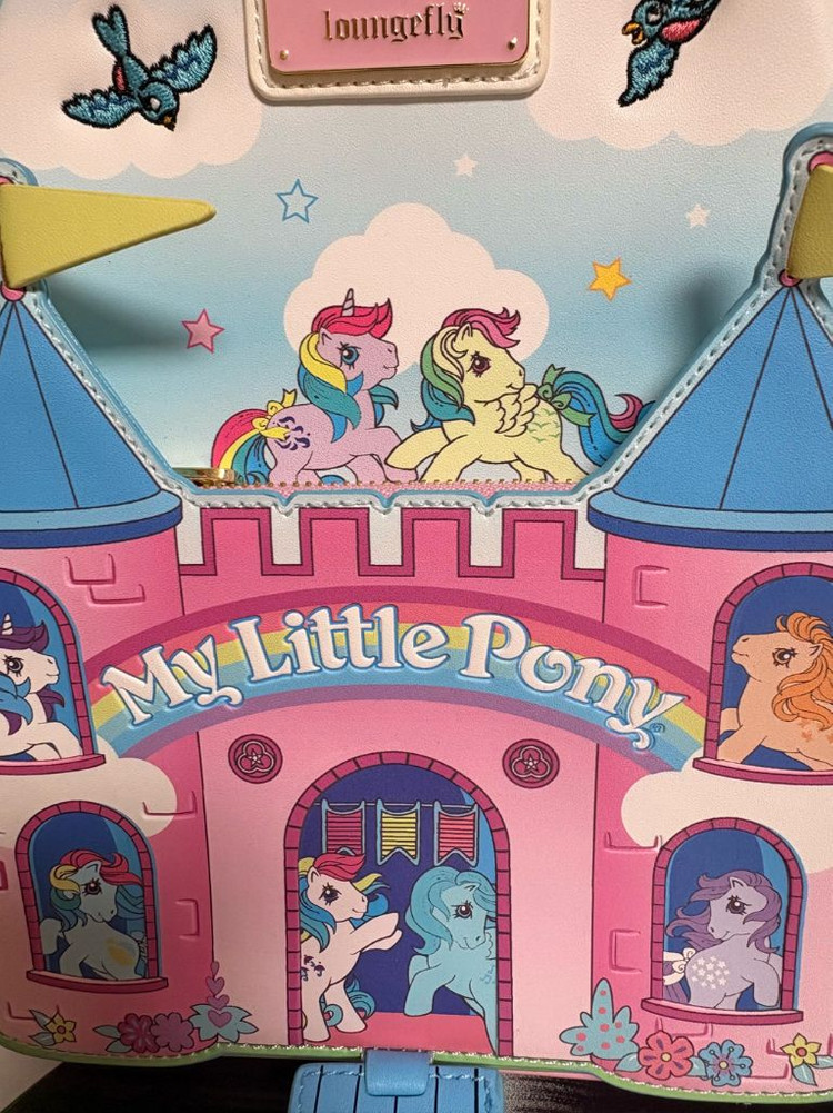 마이리틀포니 My Little Pony Loungefly 미니 백팩--1