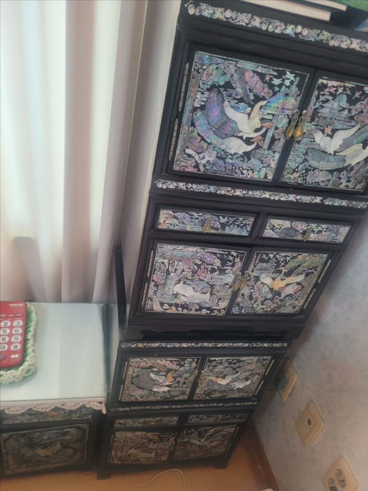 자개 옷장 화장대 문갑 판매 이미지