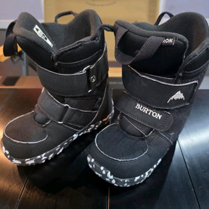 버튼 키즈 미니그롬 아동 스노우보드부츠 185mm