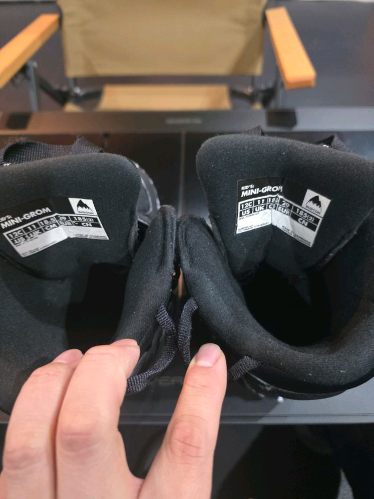 버튼 키즈 미니그롬 아동 스노우보드부츠 185mm--3