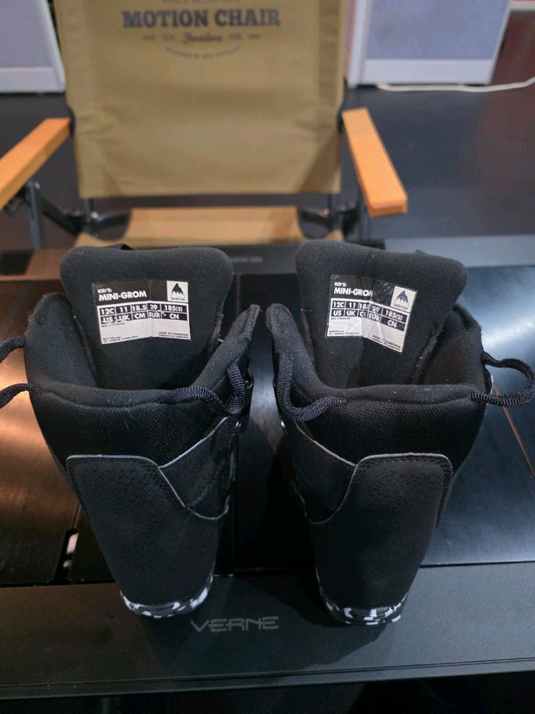 버튼 키즈 미니그롬 아동 스노우보드부츠 185mm--7