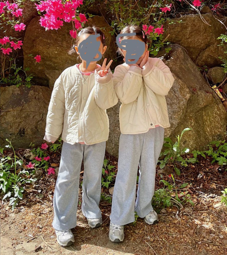 쌍둥이 부츠컷바지 L--2