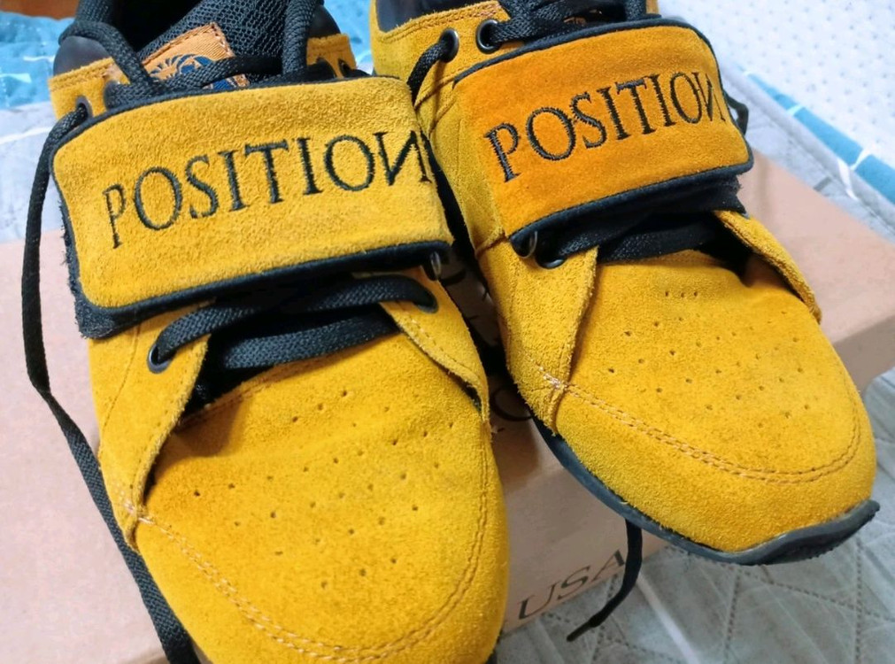 POSITION-USA P3-RA 골드 미국 역도화 260mm 이미지