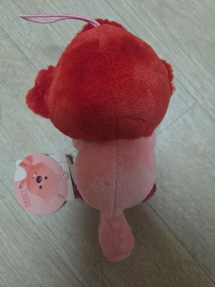 새상품) 택o 잔망루피 인형 키링 이미지