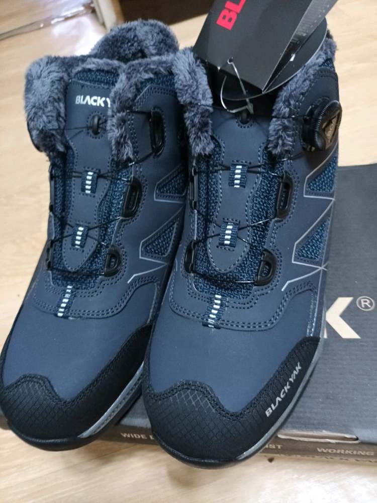 yak-72 블랙야크 안전화 280 방한안전화 *방수 박스새제품--4