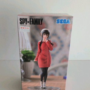 미개봉)스파이 패밀리 요르 포저 사복 SEGA피규어 이미지