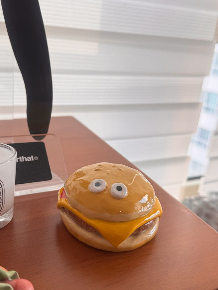 다라솔 햄버거 인센스 홀더--2