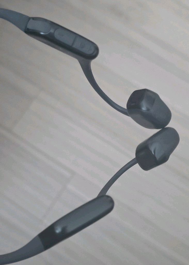 샥즈 오픈런 프로2 골전도 이어폰 블랙 (풀박스)--1