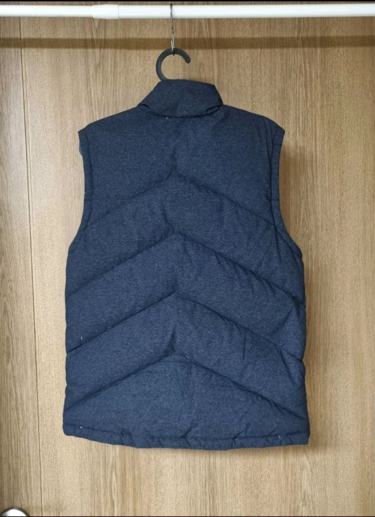 탑텐 여성 다운패딩 조끼 베스트 네이비 90사이즈 이미지