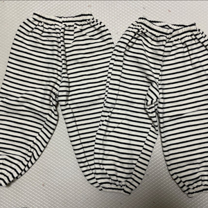 쌍둥이 조거바지 블랙빈 L(9호)