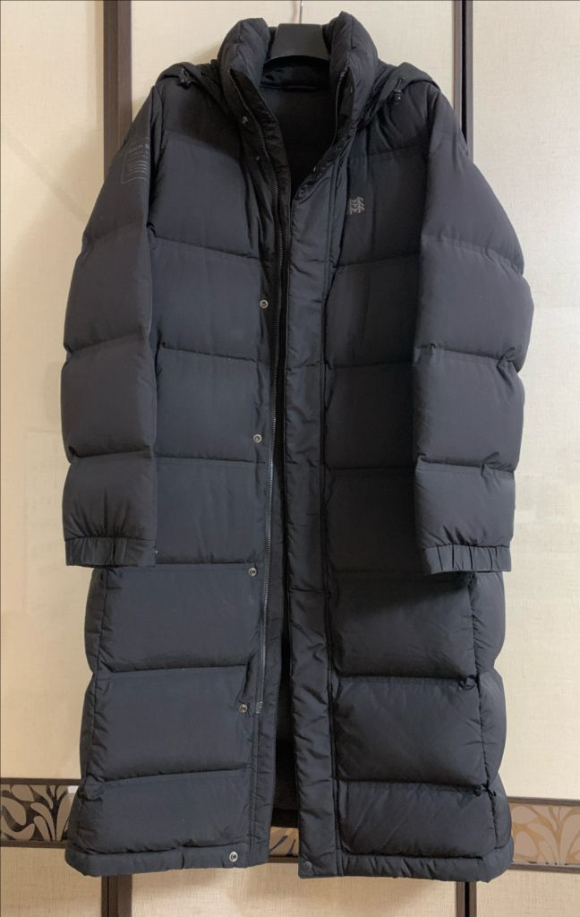 코오롱스포츠 튜브롱 패딩 90--2