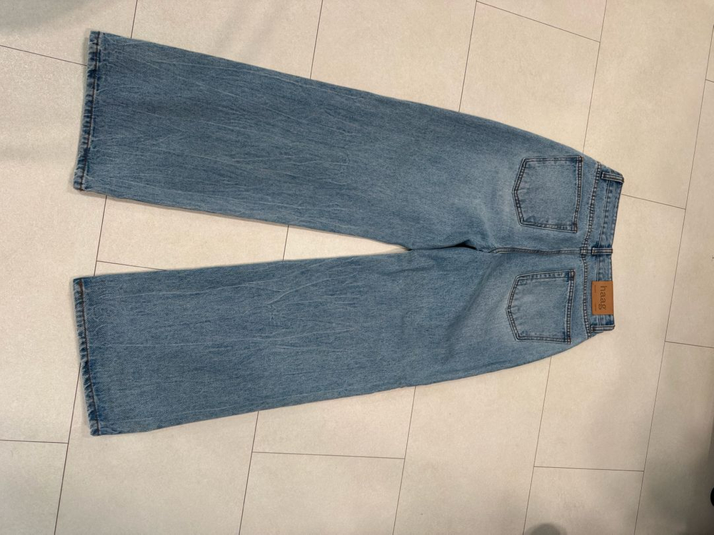 haag 헤이그 클래식 데님 라이트블루 S--6