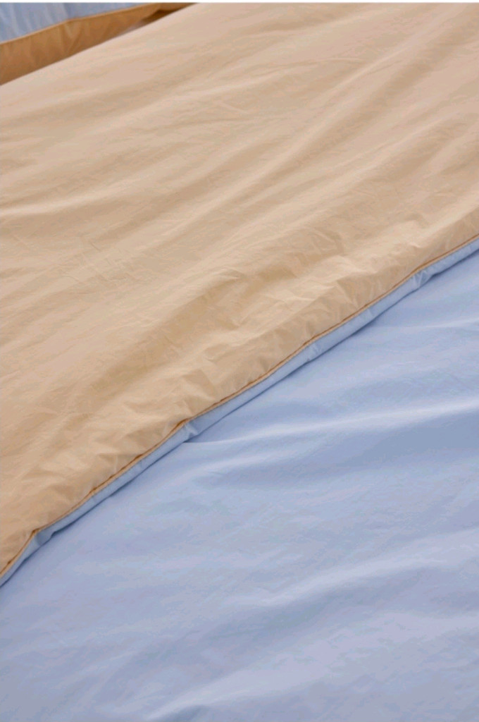 마지막금액)) 콤마씨 파우더 60수 차렵이불 (퀸사이즈)--1