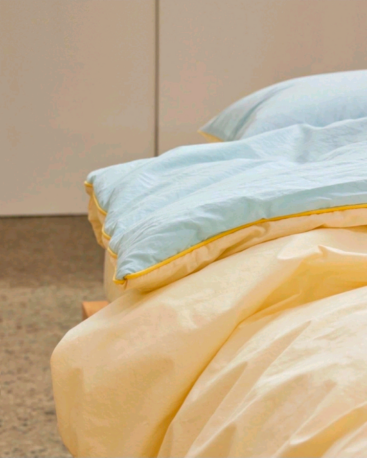 마지막금액)) 콤마씨 파우더 60수 차렵이불 (퀸사이즈)--2