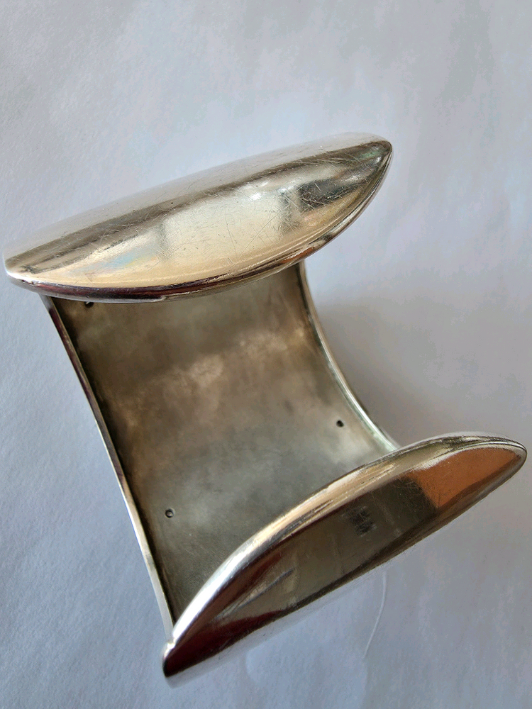 스털링실버+18K 크롬하츠디쟌 커프 팔찌--3