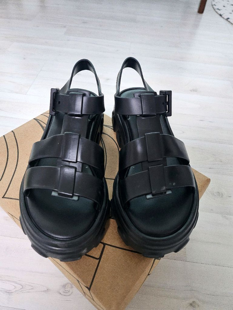 멜리사 우먼 엘라 샌들 블랙 이미지