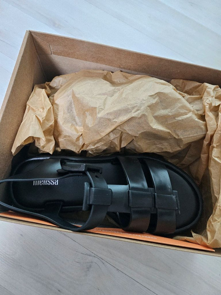 멜리사 우먼 엘라 샌들 블랙 이미지