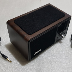 액센 BS50 블투스피커 /디지털시계 /무선충전기