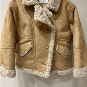 자라 키즈 무스탕