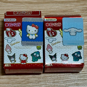 산리오 키티 시나모롤 쌀알 피규어 이미지