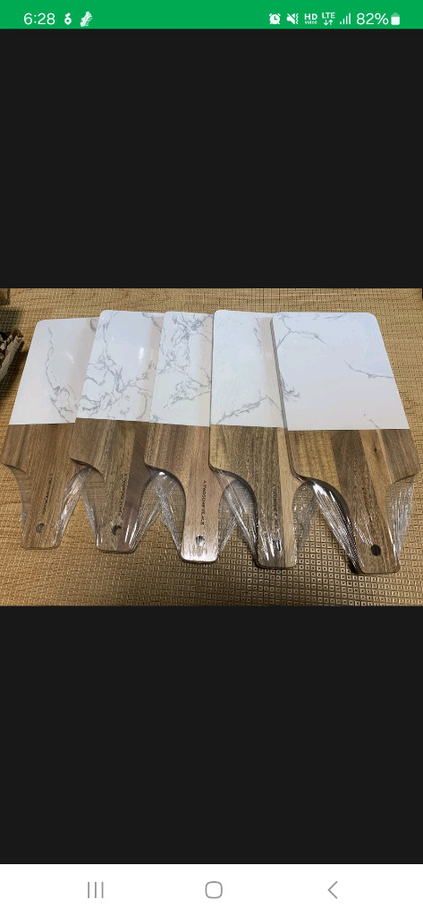 투썸플레이스 아카시아나무 페어링 플레이트 (쟁반, 트레이)--6