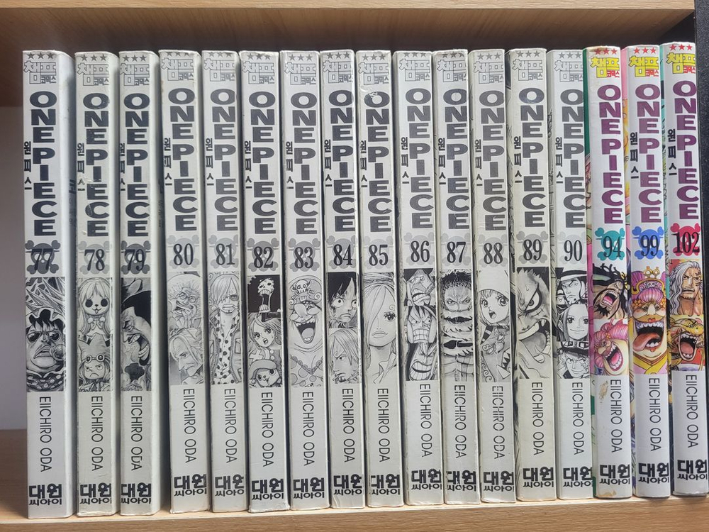 원피스 2-102 (중간 없는 권 수 잇어요) 합83권 일괄 팝니다--1