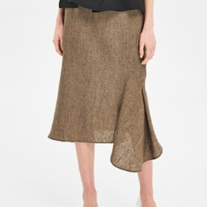 타임 time qc 언밸런스 패널 스커트 55 사이즈 이미지