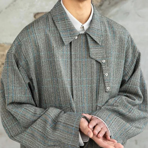 비긴202 멀티체크 블루종