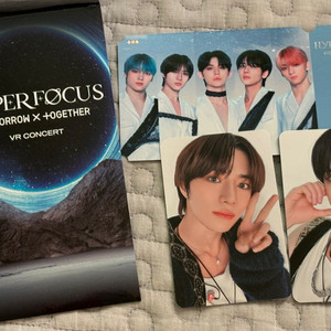 투바투 하이퍼포커스 티켓 연준 범규 포토카드 포스터