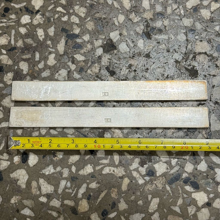 백동 문진 봉황 디자인 문진 한 쌍 서예도구 서예용 캘리그라피 이미지