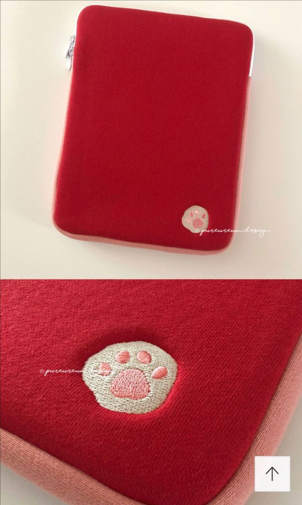 티티 패드 양면 파우치(L) 아이패드 파우치 이미지