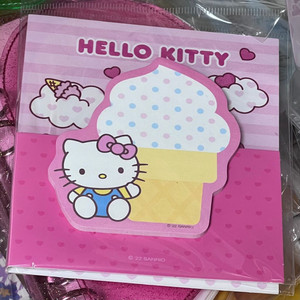 산리오 헬로키티 폴딩 스티키 메모