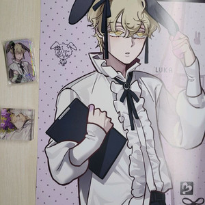 에이스테 루카 아크릴,바니스테 루카 캔벳지,바니스테특전 포스터팝니다! 이미지