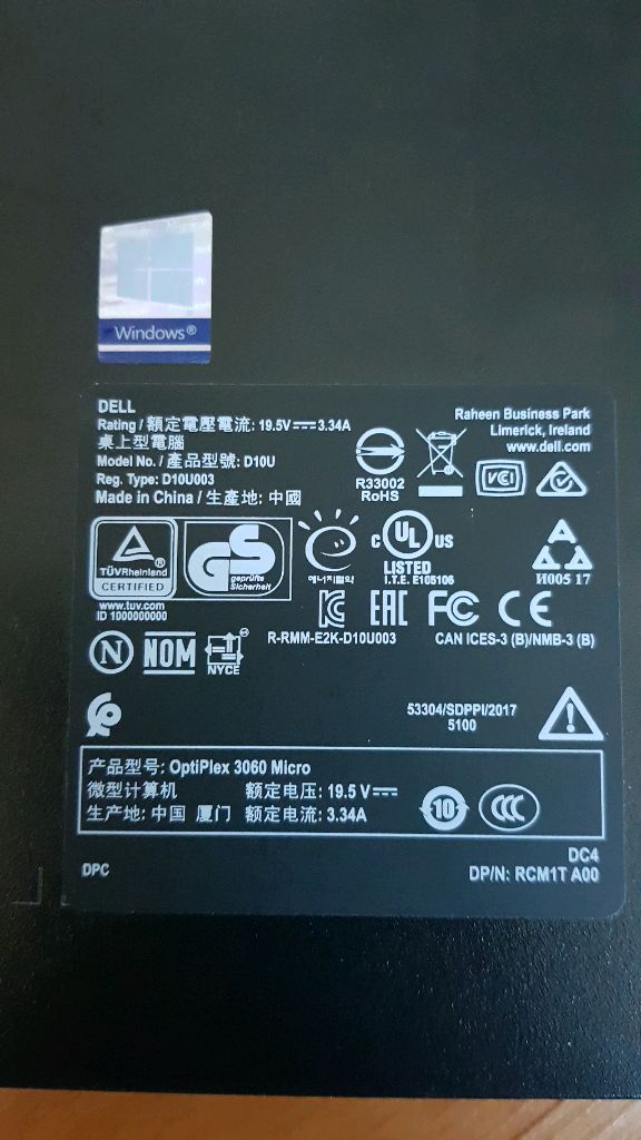 예약 완료 DELL 3060 8세대 델 미니PC--2