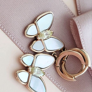 14k자개나비귀걸이