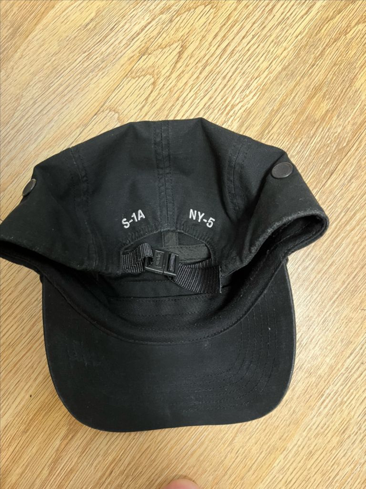 슈프림 23fw 밀리터리 캠프캡 블랙--3