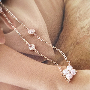 14k 스톤헨지 꽃 발찌 보증서외 풀박