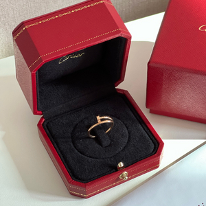 까르띠에 저스트 앵끌루 링 스몰 핑크골드 53호