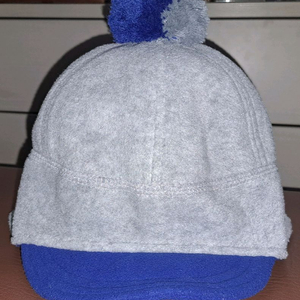 블랙야크 키즈 귀달이 털 방한모자 그레이 이미지