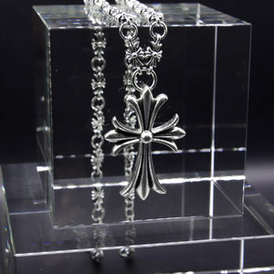 풀구성 플로랄 팬던트목걸이