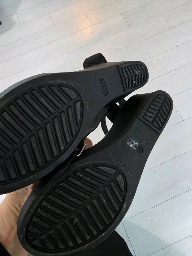 웨지힐 샌들 이미지