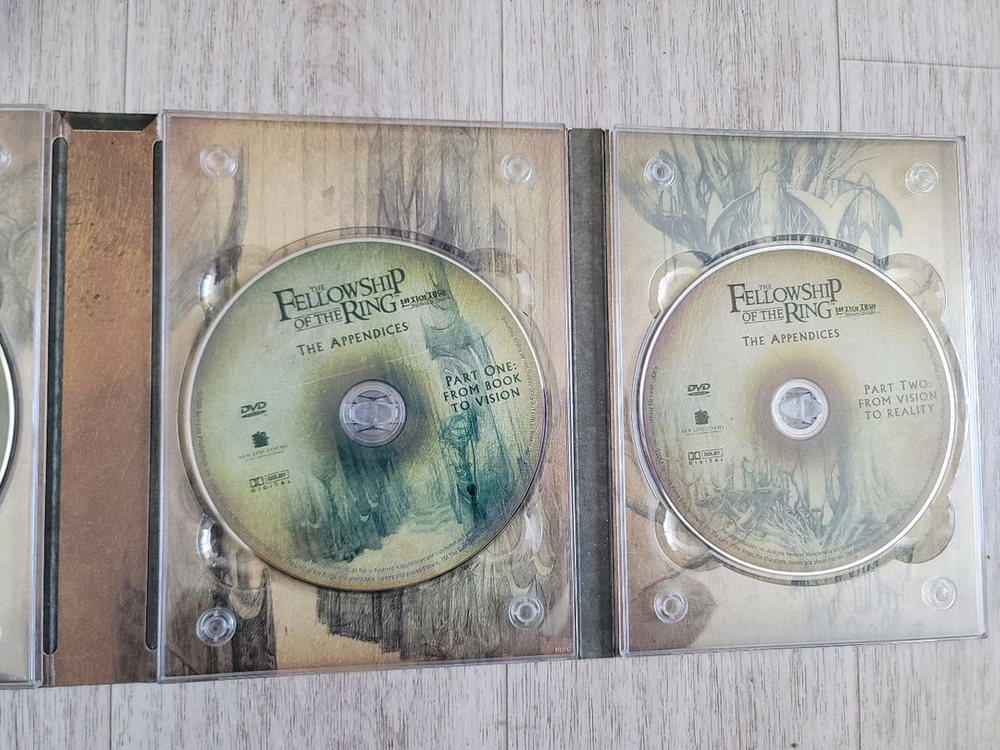 반지의 제왕 반지 원정대 확장판 DVD--4