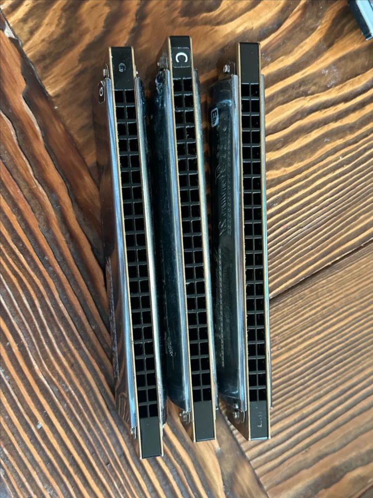 하모니카 여러개 TOMBO, SUZUKI 외 이미지