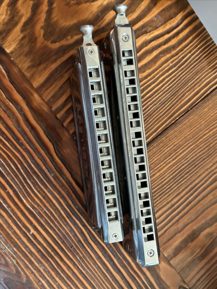 하모니카 여러개 TOMBO, SUZUKI 외 이미지