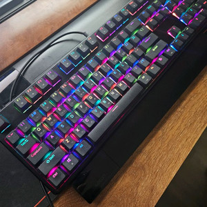 한성 tfg arf 게이트론 저소음 적축 키보드 팝니다. 2~