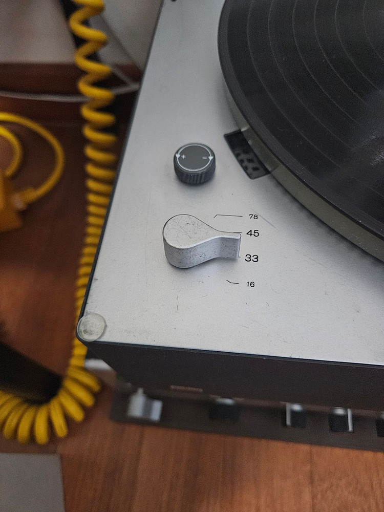 브라운 빈티지 턴테이블 PS500_73만원 팝니다. 이미지