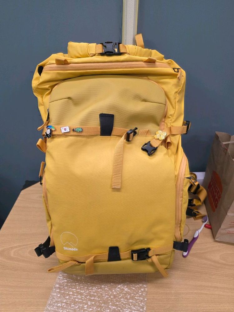 시모다 액션 X30 V2 백팩 키트 옐로우 30L 판매합니다--1