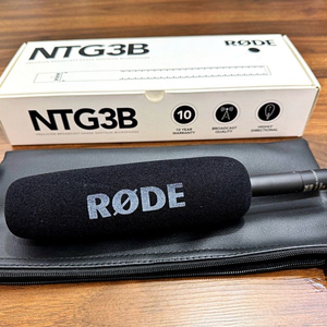Rode NTG3B 콘덴서 샷건 로데마이크 이미지